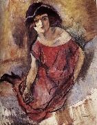 Jules Pascin, The beautiful girl from England